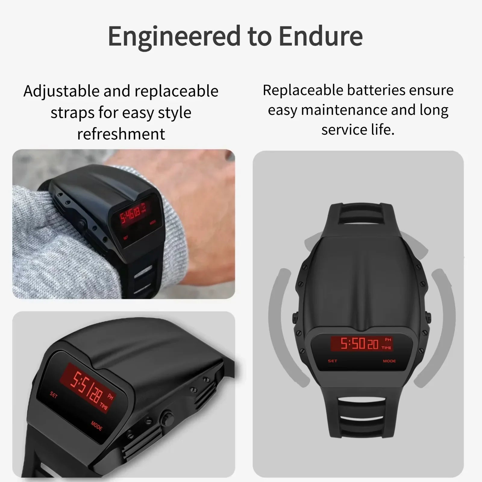 MACHER Gearpunk (Rubber strap) - Performance Driven Racing Timepieces - Richard mille, jacob&co homage Watches