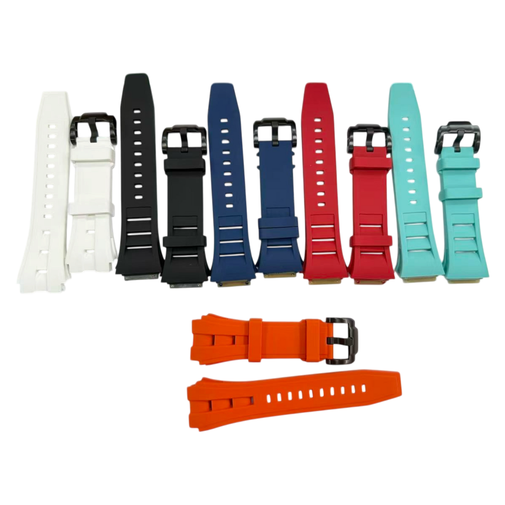 MACHER Rubber strap accessory (Fit for 10 screw bezel watches) - Performance Driven Racing Timepieces - Richard mille, jacob&co homage Watches