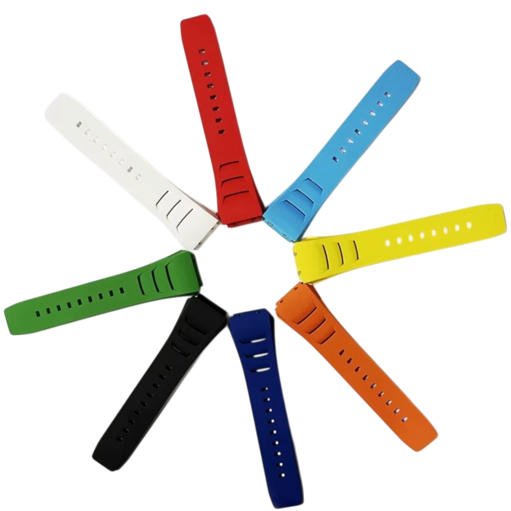 MACHER Rubber strap accessory (Fit for 10 screw bezel watches) - Performance Driven Racing Timepieces - Richard mille, jacob&co homage Watches
