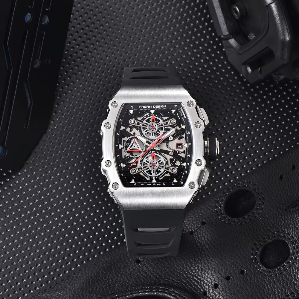 MACHER Gearbox X - Performance Driven Racing Timepieces - Richard mille, jacob&co homage Watches