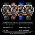 MACHER Tycoon - Performance Driven Racing Timepieces - Richard mille, jacob&co homage Watches
