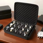 MACHER Padded zip travel watch case (6-15 slots) - Performance Driven Racing Timepieces - Richard mille, jacob&co homage Watches