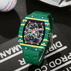 MACHER overtake (Rubber Strap) - Performance Driven Racing Timepieces - Richard mille, jacob&co homage Watches