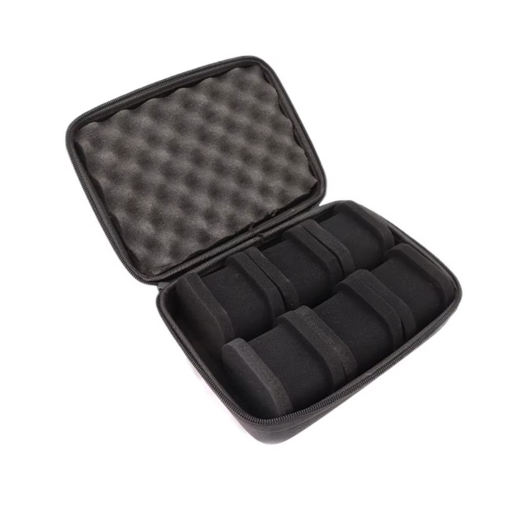MACHER Padded zip travel watch case (6-15 slots) - Performance Driven Racing Timepieces - Richard mille, jacob&co homage Watches