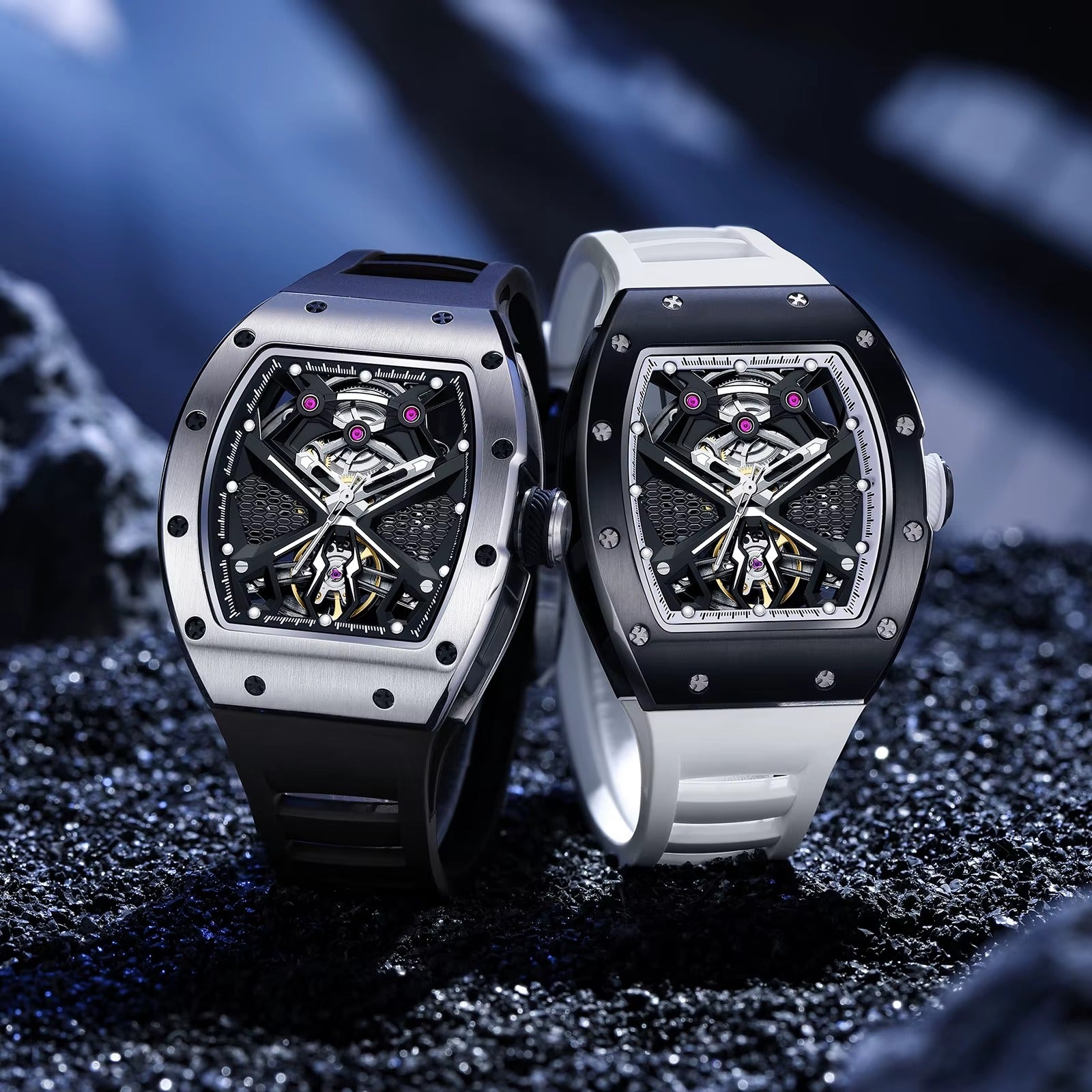MACHER Pitstop - Performance Driven Racing Timepieces - Richard mille, jacob&co homage Watches