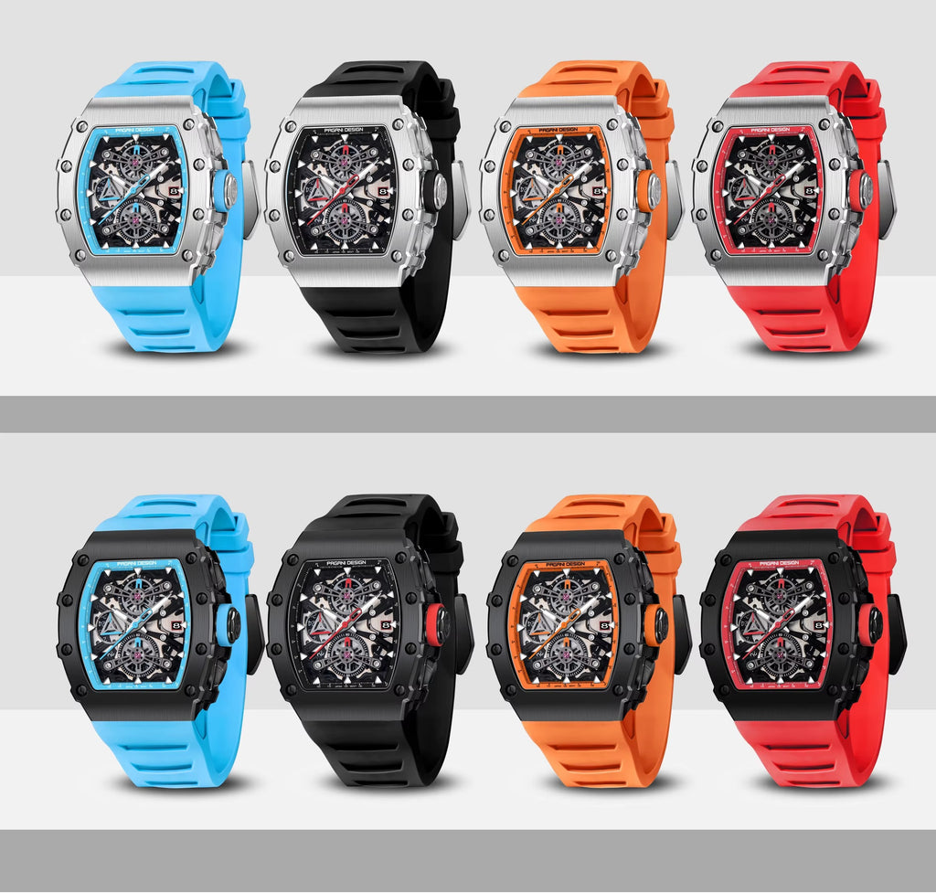 MACHER Gearbox X - Performance Driven Racing Timepieces - Richard mille, jacob&co homage Watches