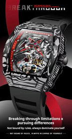 MACHER Carbon Raider - Performance Driven Racing Timepieces - Richard mille, jacob&co homage Watches