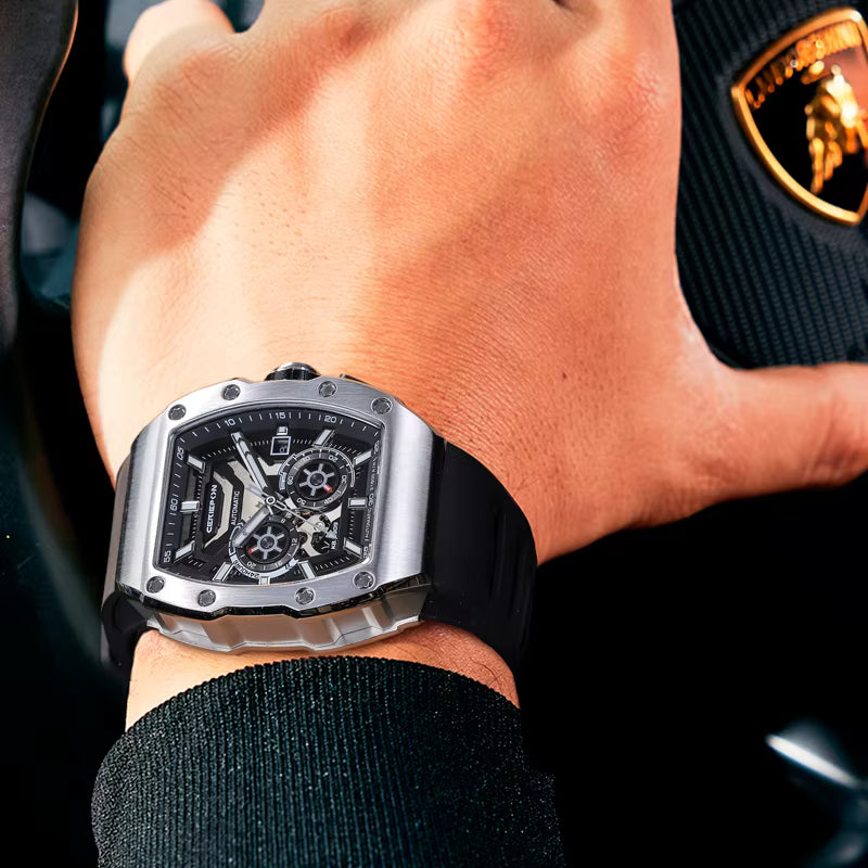 MACHER Silverstone GT - Performance Driven Racing Timepieces - Richard mille, jacob&co homage Watches