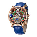 MACHER Velocity Wheel (Brown roulette table) - Performance Driven Racing Timepieces - Richard mille, jacob&co homage Watches