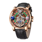 MACHER Velocity Wheel (Brown roulette table) - Performance Driven Racing Timepieces - Richard mille, jacob&co homage Watches