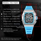 MACHER Gearbox X - Performance Driven Racing Timepieces - Richard mille, jacob&co homage Watches