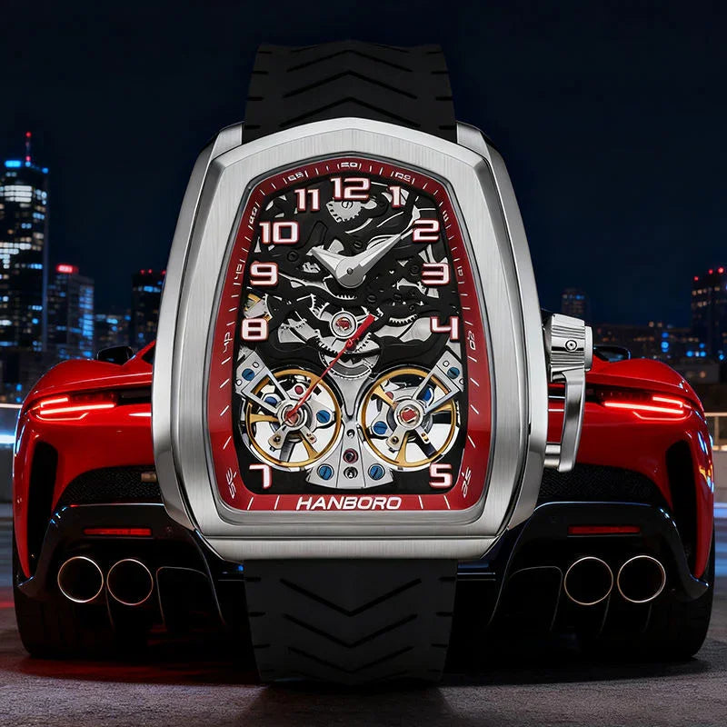 MACHER Nürburg V12 - Performance Driven Racing Timepieces - Richard mille, jacob&co homage Watches
