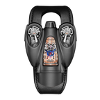 Motorsport-inspired luxury watch with dual exposed gears and bold, modern sport-luxury design.