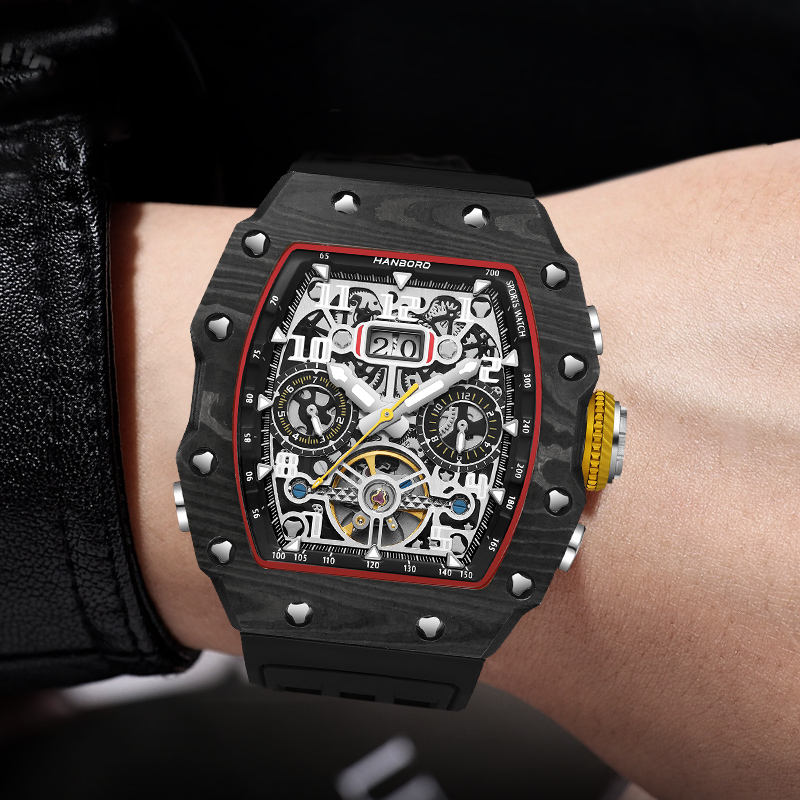 MACHER Carbon V12 - Performance Driven Racing Timepieces - Richard mille, jacob&co homage Watches