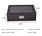 MACHER Carbon fiber travel watch case (3-12 slots) - Performance Driven Racing Timepieces - Richard mille, jacob&co homage Watches