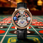 MACHER Velocity Wheel (Black roulette table) - Performance Driven Racing Timepieces - Richard mille, jacob&co homage Watches
