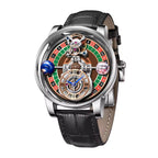MACHER Velocity Wheel (Brown roulette table) - Performance Driven Racing Timepieces - Richard mille, jacob&co homage Watches