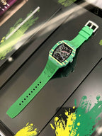 MACHER overtake (Rubber Strap) - Performance Driven Racing Timepieces - Richard mille, jacob&co homage Watches