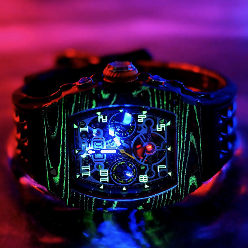 MACHER Carbon V12 - Performance Driven Racing Timepieces - Richard mille, jacob&co homage Watches