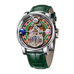 MACHER Velocity Wheel (Brown roulette table) - Performance Driven Racing Timepieces - Richard mille, jacob&co homage Watches