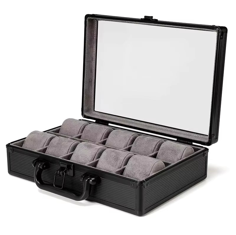 MACHER green travel watch case (10-48 slots) - Performance Driven Racing Timepieces - Richard mille, jacob&co homage Watches