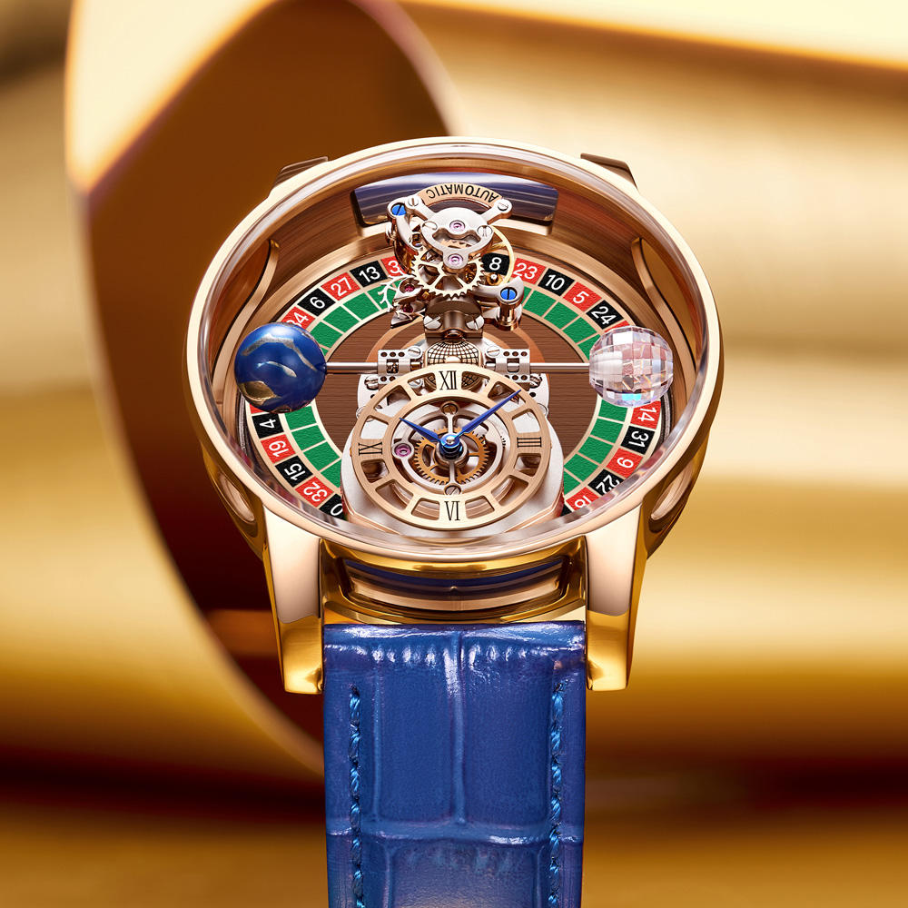 MACHER Velocity Wheel (Brown roulette table) - Performance Driven Racing Timepieces - Richard mille, jacob&co homage Watches