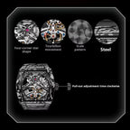 MACHER Carbon Raider - Performance Driven Racing Timepieces - Richard mille, jacob&co homage Watches